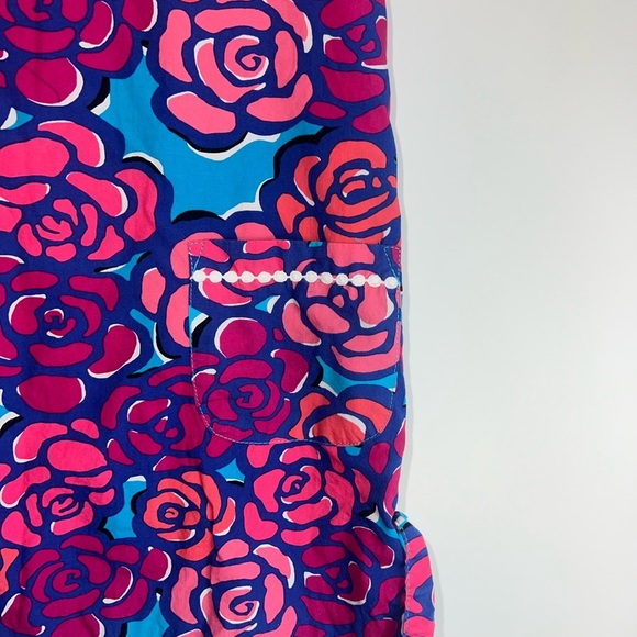 Lily Pulitzer Floral Kids Dress - Pink and Blue size 7 years - Picture 7 of 11